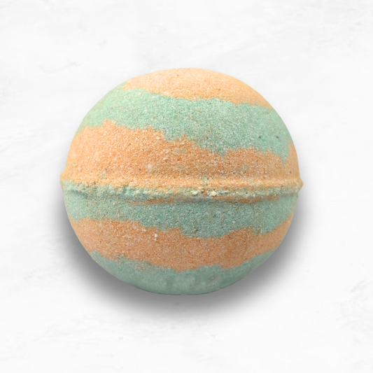 Sweet Orange Handmade Bath Bomb - Rejuvenating Soak - 130g