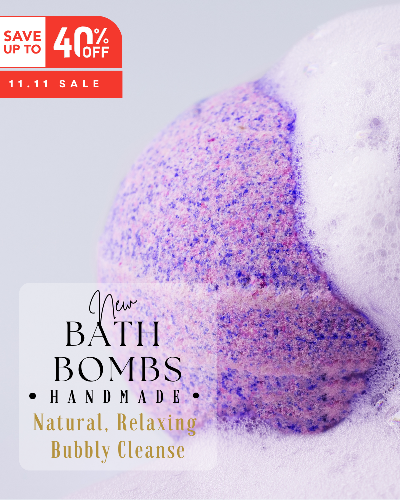 Natural Handmade Bath Bombs