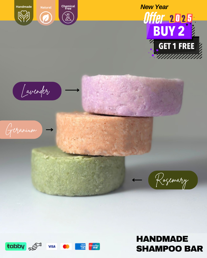 Natural Handmade Shampoo Bars