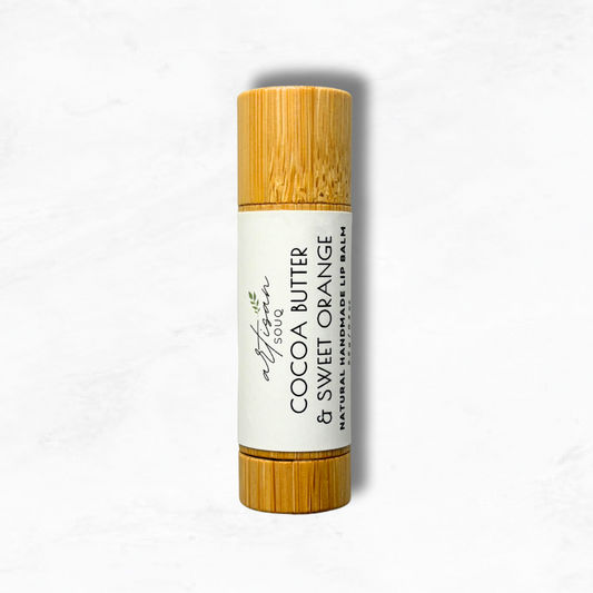 Sweet Orange & Cocoa Butter Natural Handmade Lip Balm - 7g